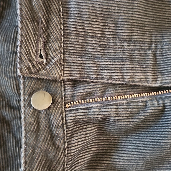 Cami international corduroy bootcut jeans khaki green women's 12 - Picture 3 of 9